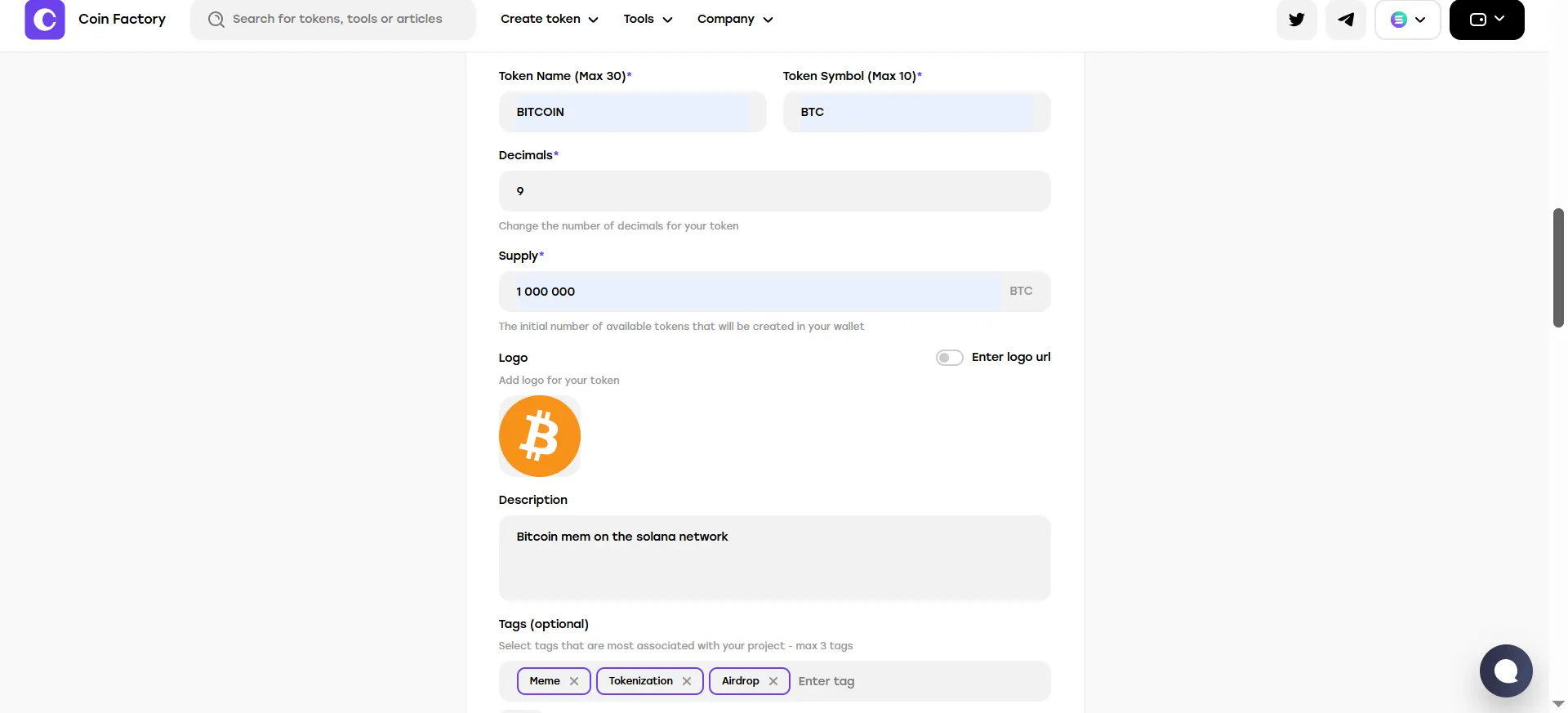 Solana-Honeypot-Token, Schritt 4