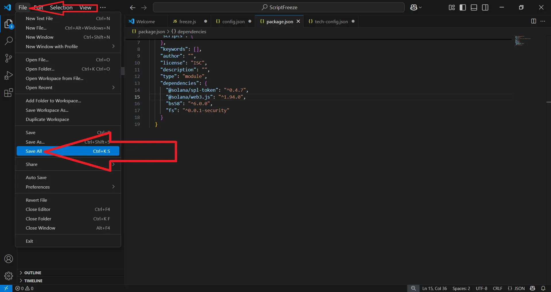 Solana-Honeypot-Token, Schritt 26