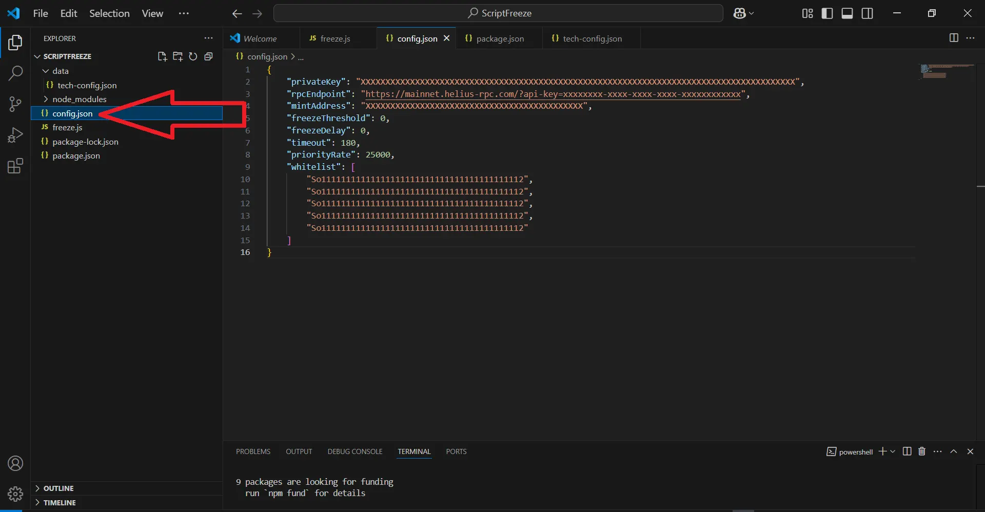 Solana-Honeypot-Token, Schritt 32