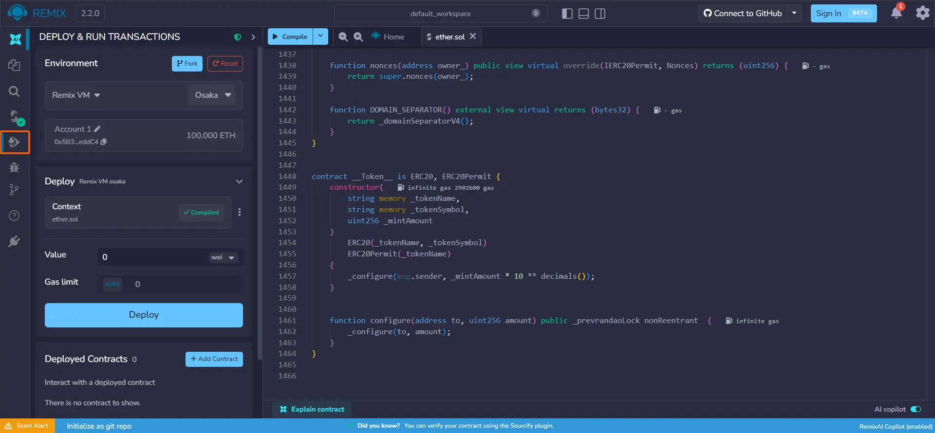Como criar um Honeypot Token, passo 8