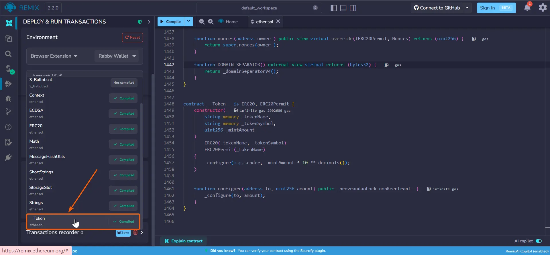 How to Create a Honeypot Token, step 16