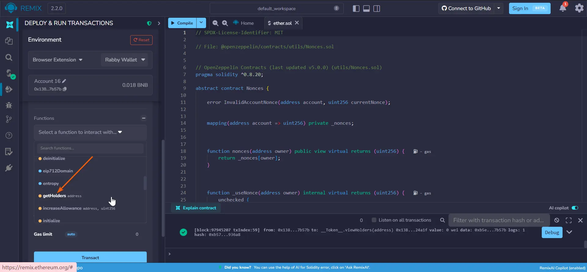 How to Create a Honeypot Token, step 38