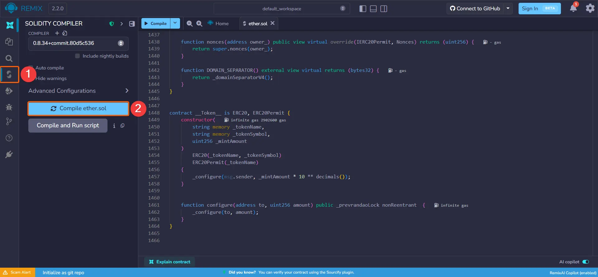 How to Create a Honeypot Token, step 7