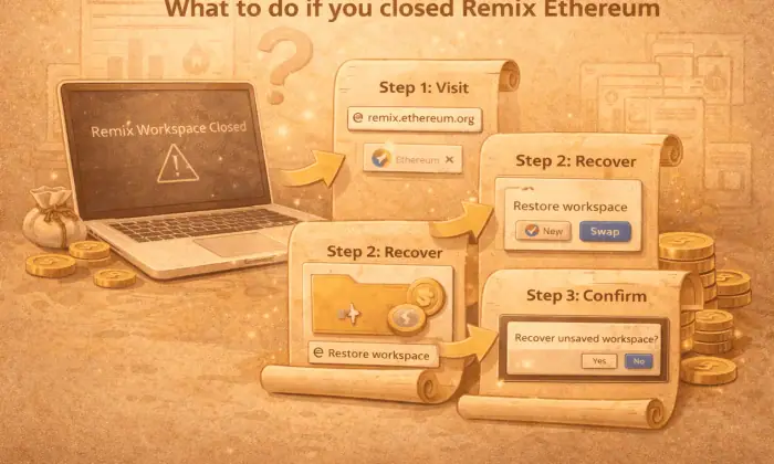 What to do if you closed Remix Ethereum